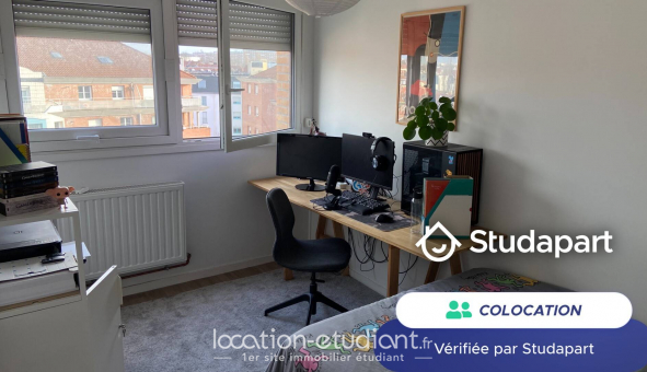 Colocation �tudiante Studio &agrave; Lille (59800)