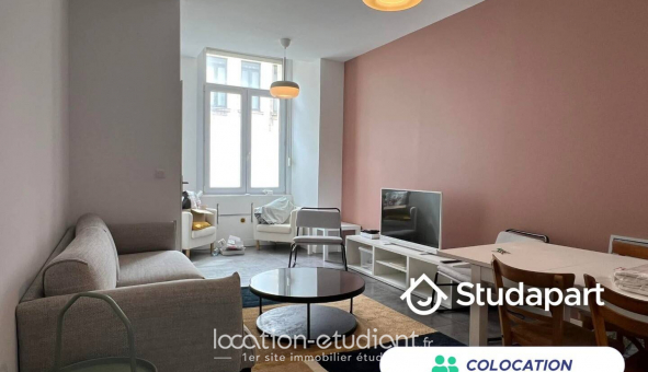 Colocation �tudiante Studio &agrave; Lille (59800)