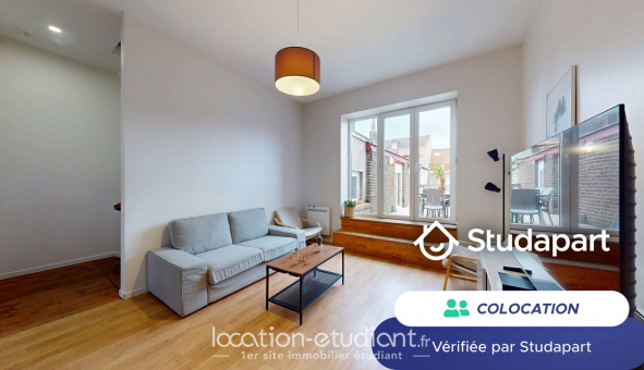 Colocation �tudiante Studio &agrave; Lille (59800)