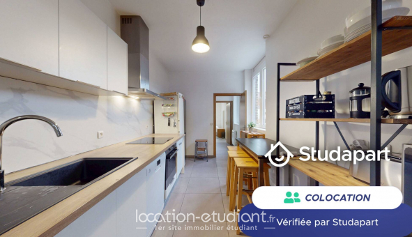 Colocation �tudiante Studio &agrave; Lille (59800)