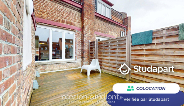 Colocation étudiante Studio &agrave; Lille (59800)