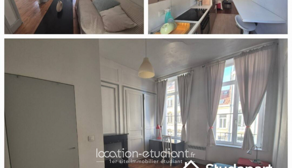 Colocation �tudiante Studio &agrave; Lille (59800)
