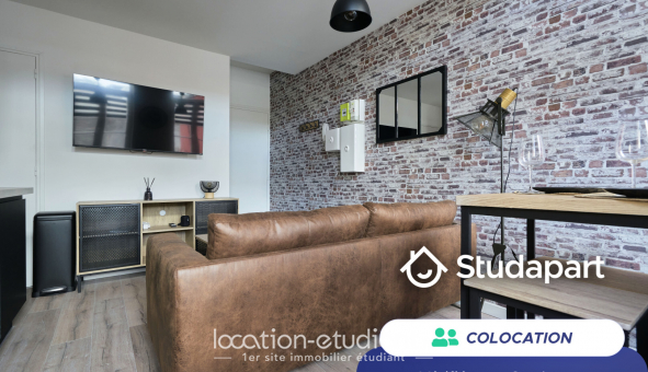 Colocation �tudiante T3 &agrave; Lille (59800)