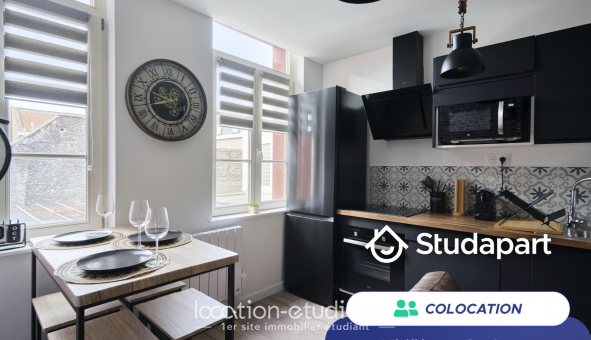 Colocation �tudiante T3 &agrave; Lille (59800)