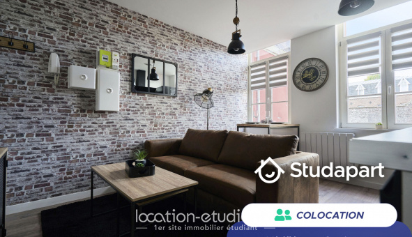 Colocation �tudiante T3 &agrave; Lille (59800)