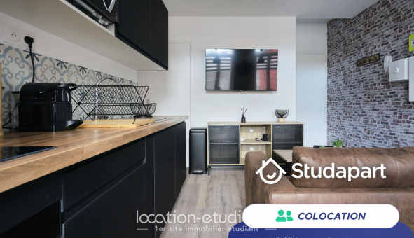 Colocation �tudiante T3 &agrave; Lille (59800)