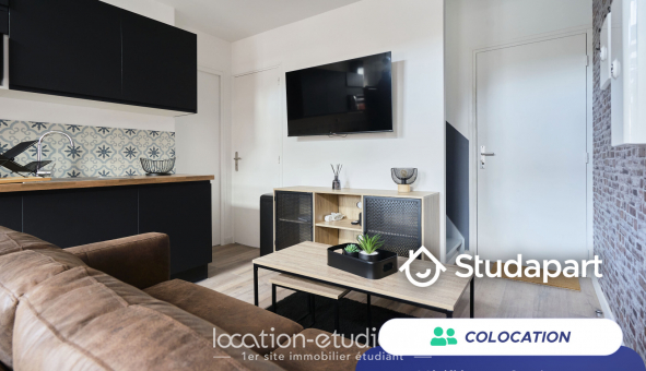 Colocation �tudiante T3 &agrave; Lille (59800)