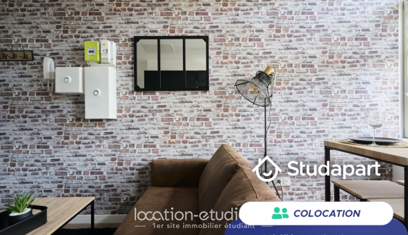 Colocation �tudiante T3 &agrave; Lille (59800)