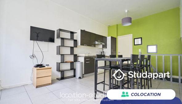 Colocation tudiante Duplex à Lille (59800)
