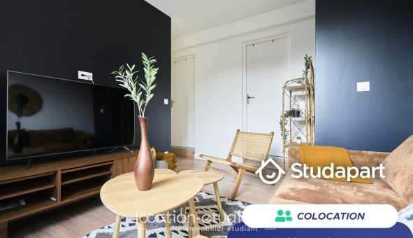 Colocation tudiante T4 à Lille (59800)