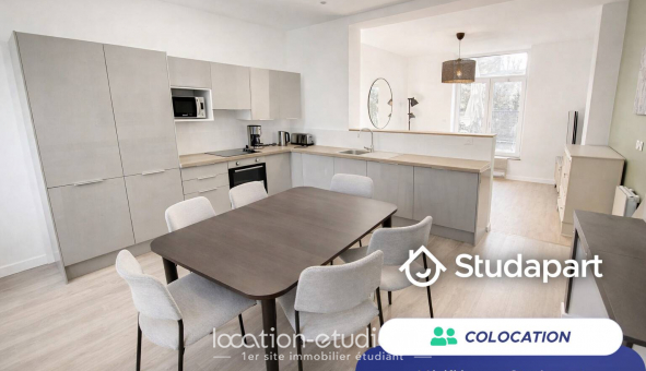 Colocation �tudiante Studio &agrave; Lille (59800)