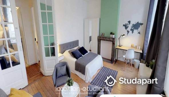 Colocation �tudiante Studio &agrave; Lille (59800)