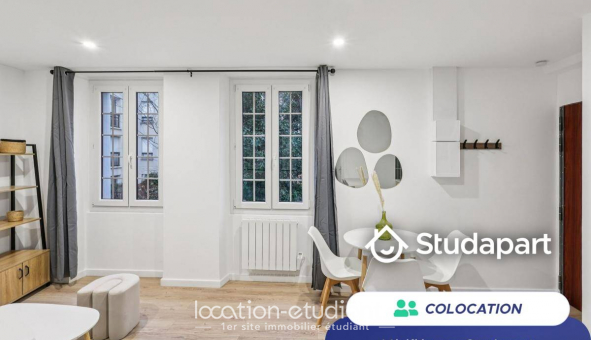 Colocation �tudiante Studio &agrave; Lille (59800)