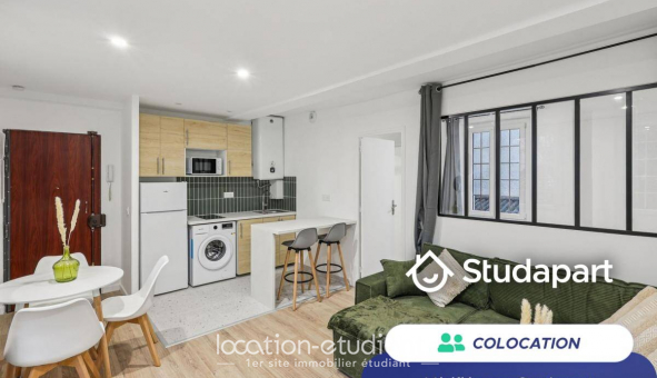 Colocation �tudiante Studio &agrave; Lille (59800)