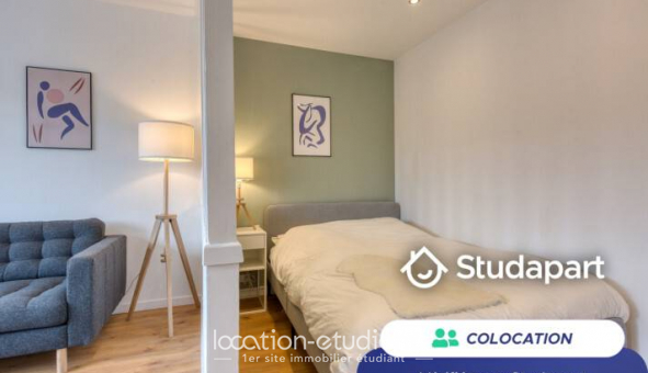 Colocation �tudiante Studio &agrave; Lille (59800)