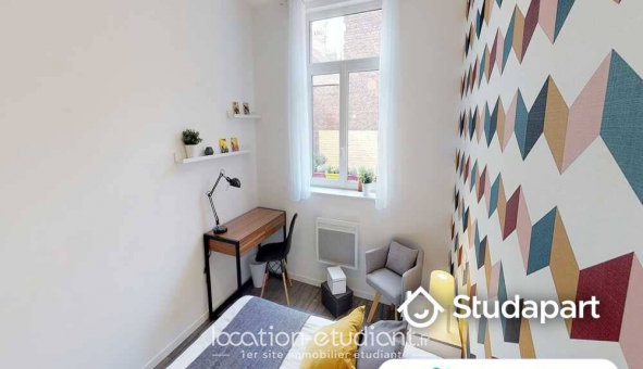 Colocation �tudiante Studio &agrave; Lille (59800)