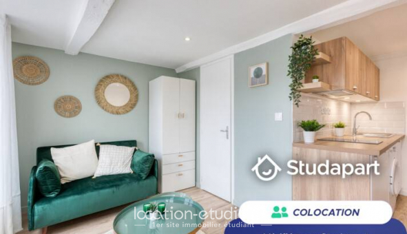 Colocation �tudiante Studio &agrave; Lille (59800)