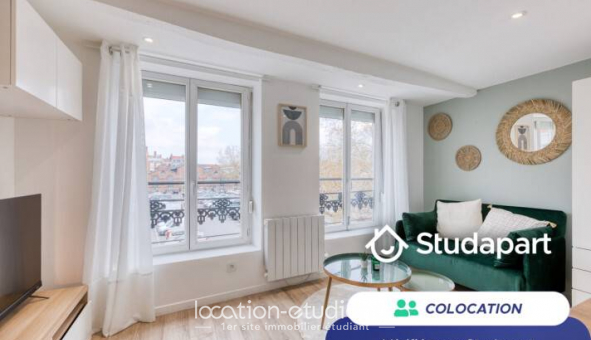 Colocation �tudiante Studio &agrave; Lille (59800)
