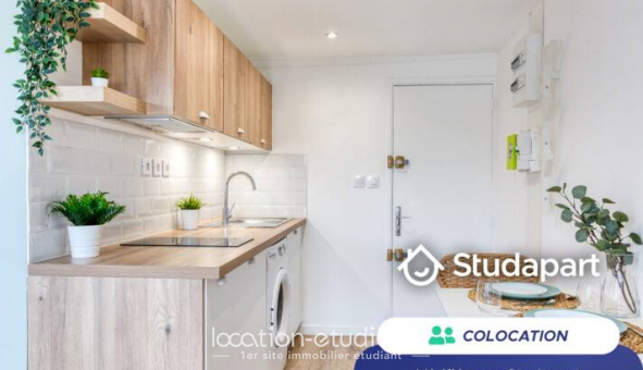 Colocation �tudiante Studio &agrave; Lille (59800)