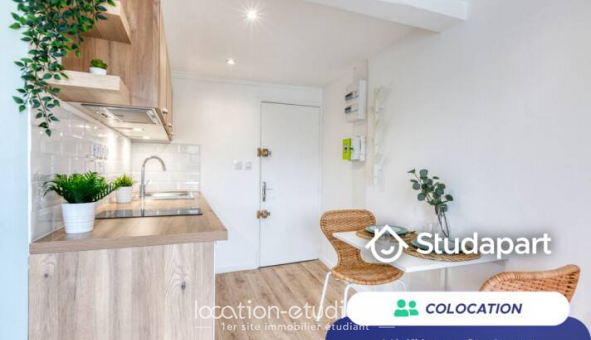 Colocation �tudiante Studio &agrave; Lille (59800)