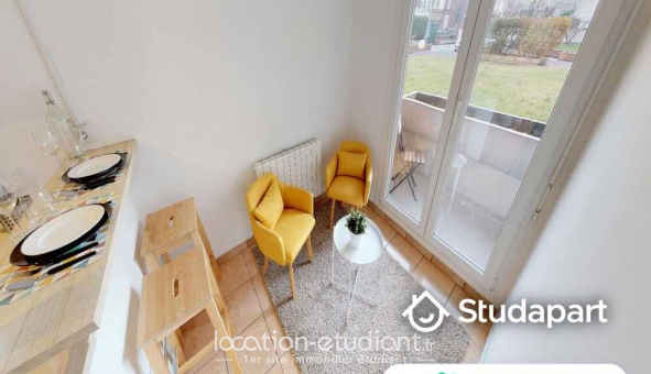 Colocation �tudiante Studio &agrave; Lille (59800)