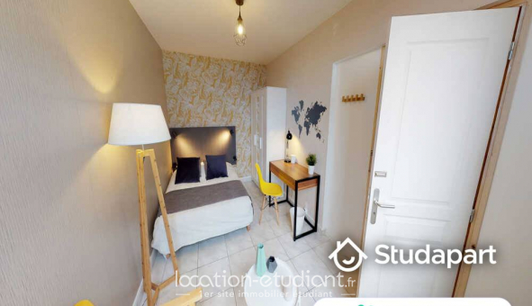 Colocation �tudiante Studio &agrave; Lille (59800)