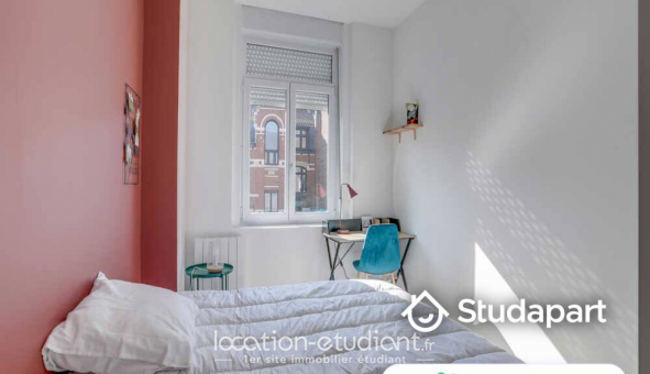 Colocation �tudiante Studio &agrave; Lille (59800)