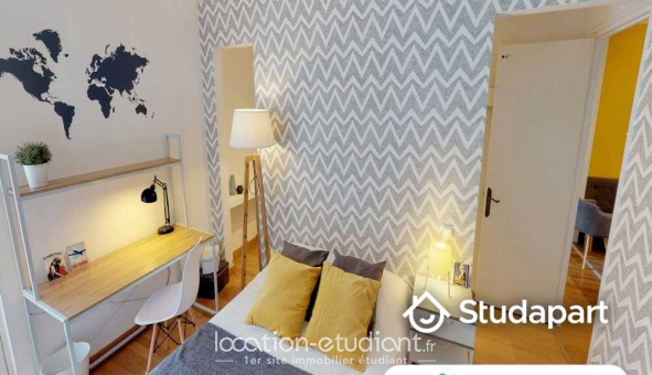 Colocation �tudiante Studio &agrave; Lille (59800)