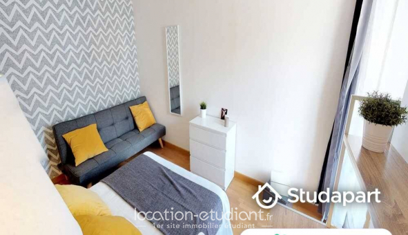 Colocation �tudiante Studio &agrave; Lille (59800)