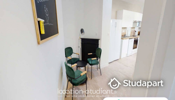 Colocation �tudiante Studio &agrave; Lille (59800)