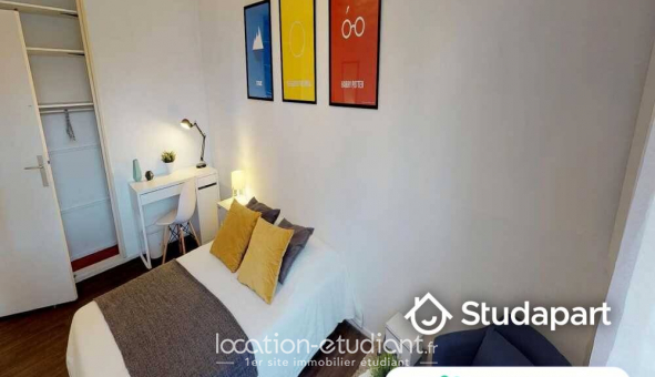Colocation �tudiante Studio &agrave; Lille (59800)