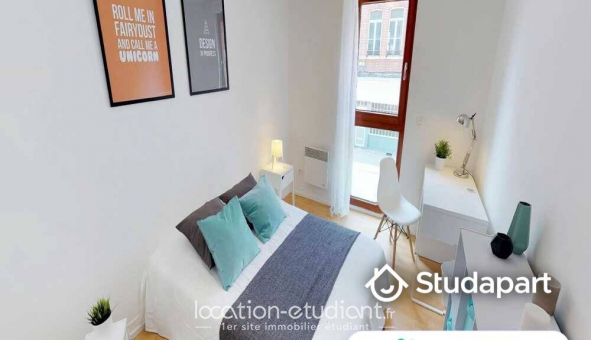 Colocation �tudiante Studio &agrave; Lille (59800)