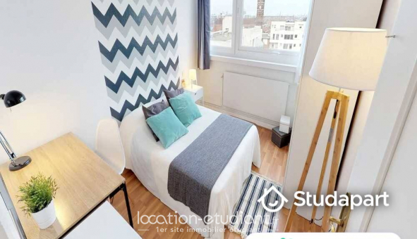 Colocation �tudiante Studio &agrave; Lille (59800)