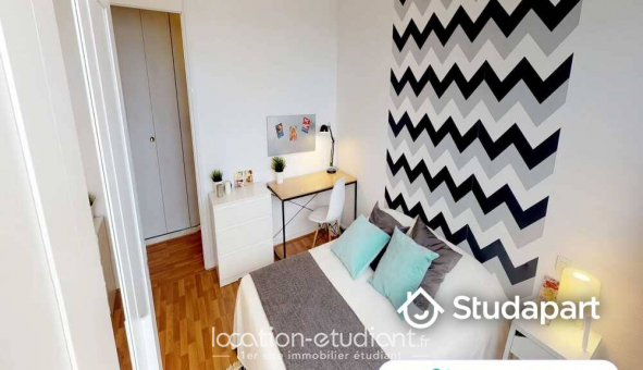 Colocation �tudiante Studio &agrave; Lille (59800)