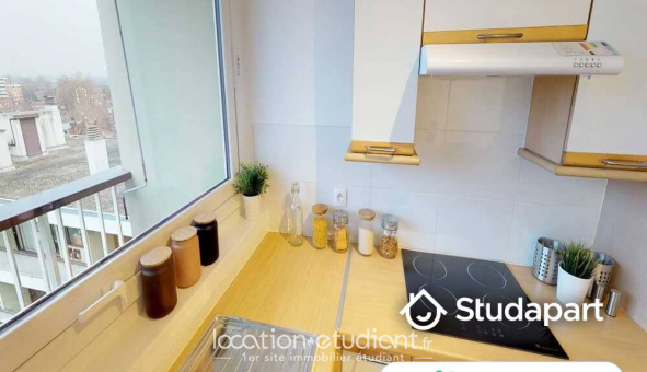 Colocation �tudiante Studio &agrave; Lille (59800)