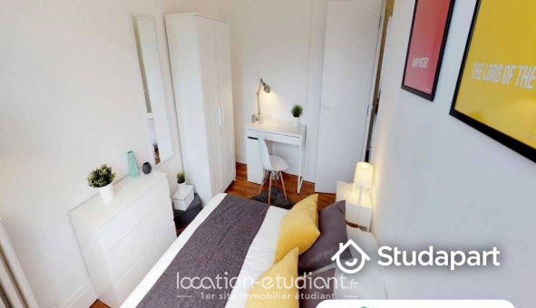 Colocation �tudiante Studio &agrave; Lille (59800)