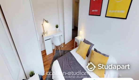 Colocation �tudiante Studio &agrave; Lille (59800)