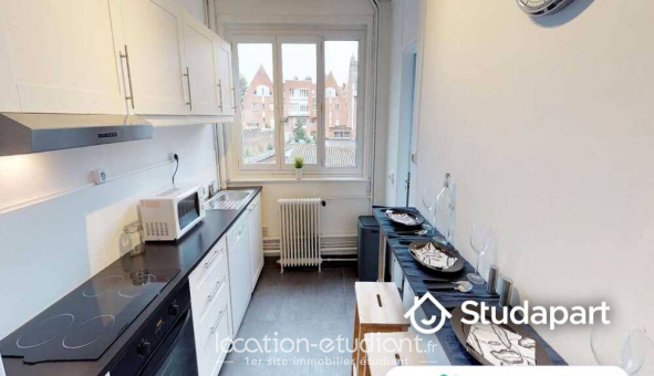 Colocation �tudiante Studio &agrave; Lille (59800)