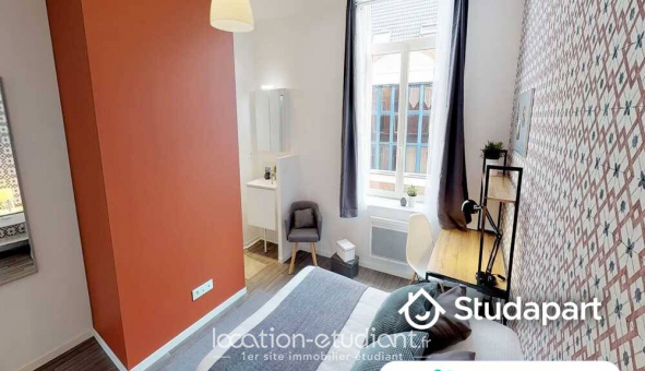Colocation �tudiante Studio &agrave; Lille (59800)