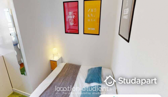 Colocation �tudiante Studio &agrave; Lille (59800)