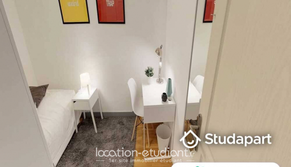 Colocation �tudiante Studio &agrave; Lille (59800)
