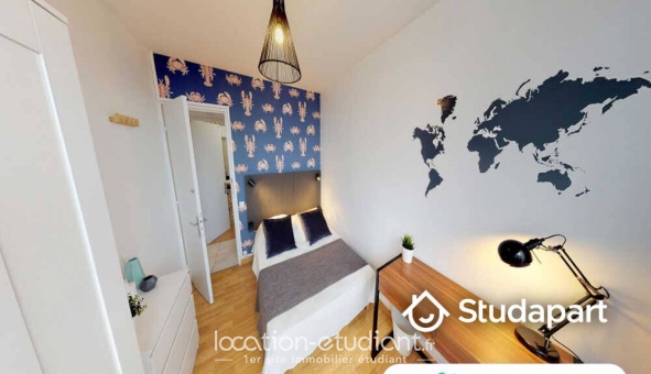 Colocation �tudiante Studio &agrave; Lille (59800)