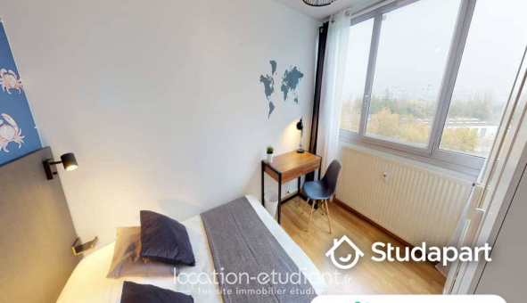 Colocation �tudiante Studio &agrave; Lille (59800)