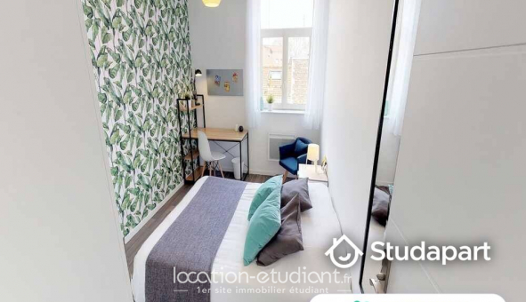 Colocation �tudiante Studio &agrave; Lille (59800)