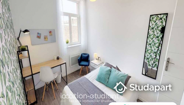 Colocation �tudiante Studio &agrave; Lille (59800)