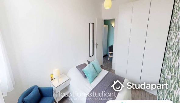 Colocation �tudiante Studio &agrave; Lille (59800)