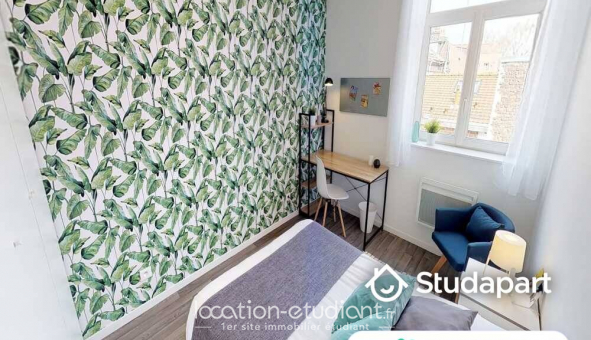 Colocation �tudiante Studio &agrave; Lille (59800)