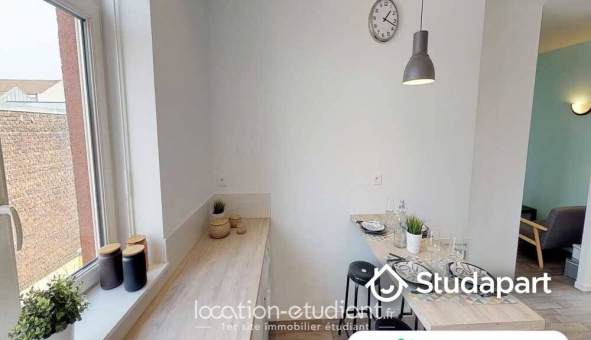 Colocation �tudiante Studio &agrave; Lille (59800)