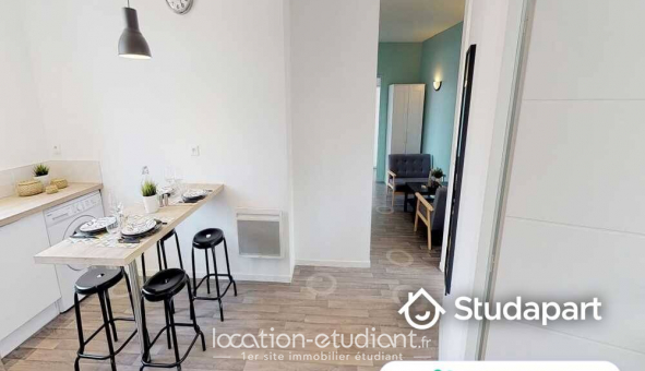 Colocation �tudiante Studio &agrave; Lille (59800)