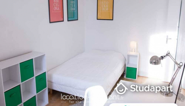 Colocation �tudiante Studio &agrave; Lille (59800)